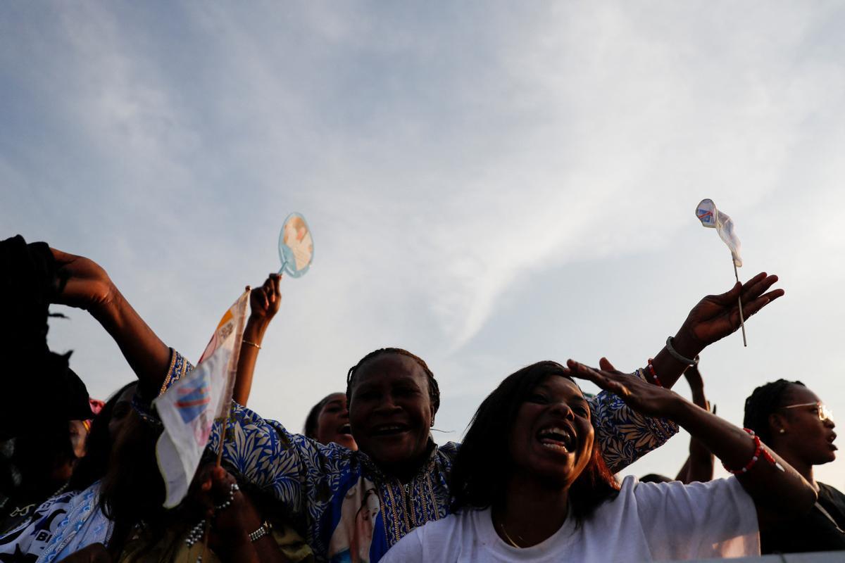 La visita del papa Francisco en el Congo