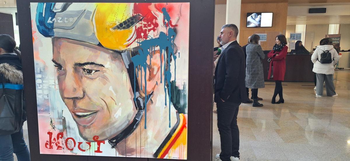 "L’Art del Ciclocross", del exciclista Miguel Soro, se expone en Benidorm