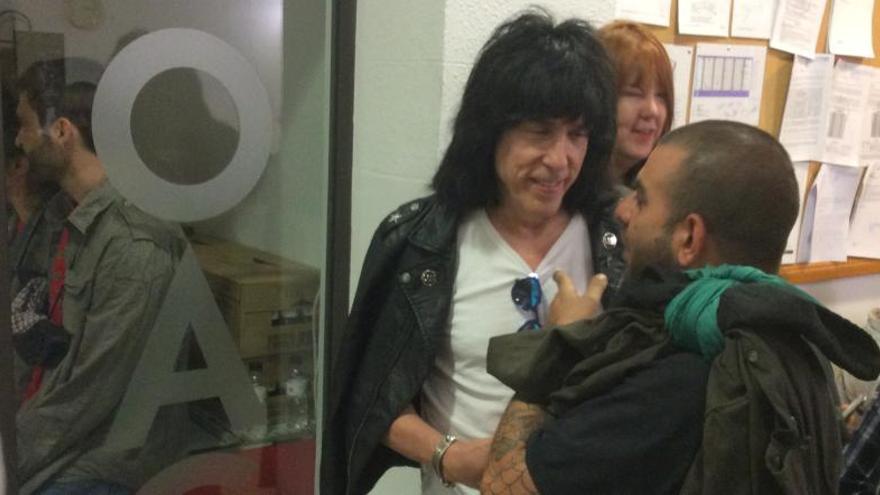 Marky Ramone fa acte de presència a la Patum de Berga