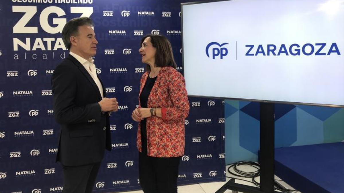 Víctor Serrano y Sara Fernández, los dos ex de Ciudadanos ahora en las filas del PP