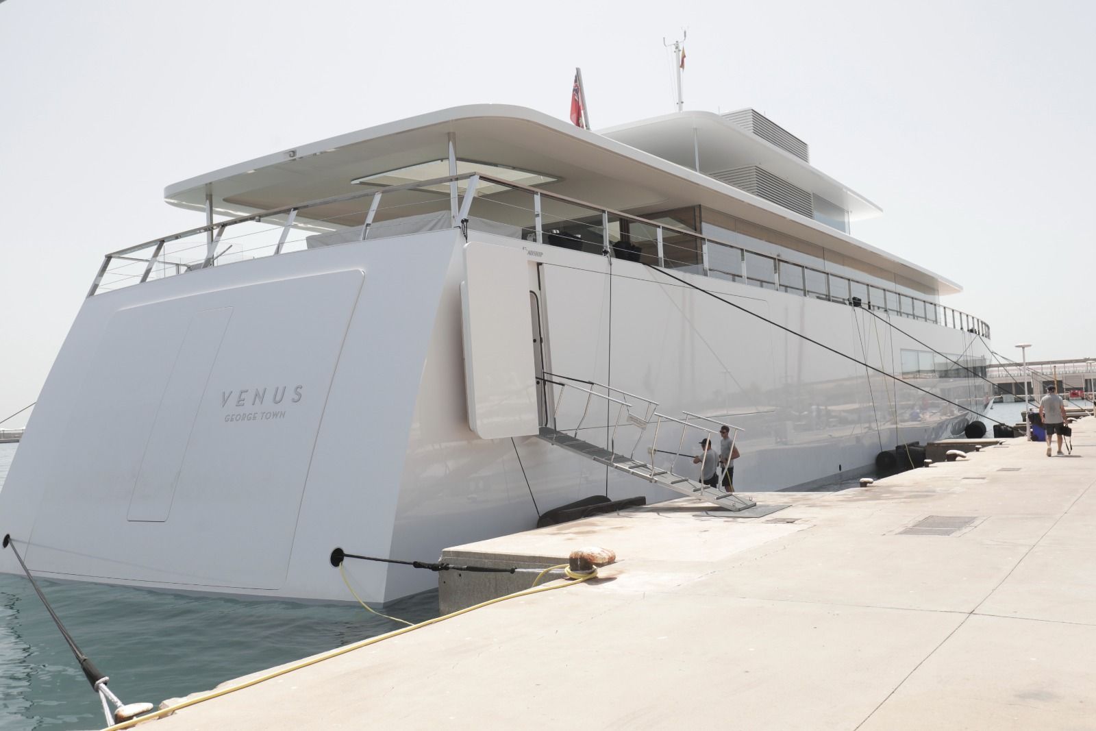 El yate 'Venus' de Steve Jobs está en Palma