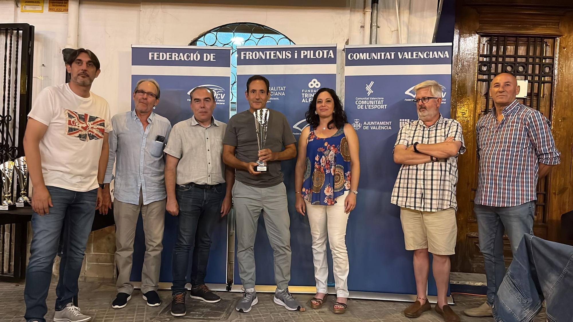 Gala de la Federación Frontenis Pelota de la Comunitat Valenciana en Jérica