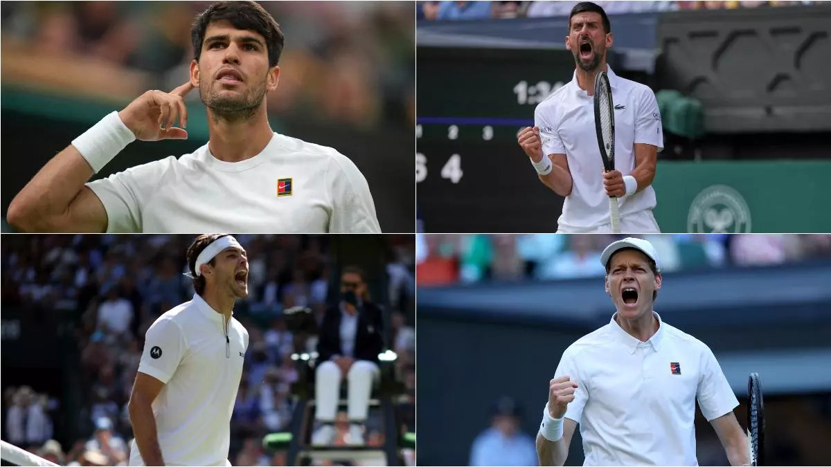 Los líderes del tenis contra los reyes de la hierba: El cuento esperado en el Wimbledon de las sorpresas