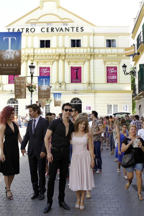 El musical Dirty Dancing sale a la calle en Málaga.