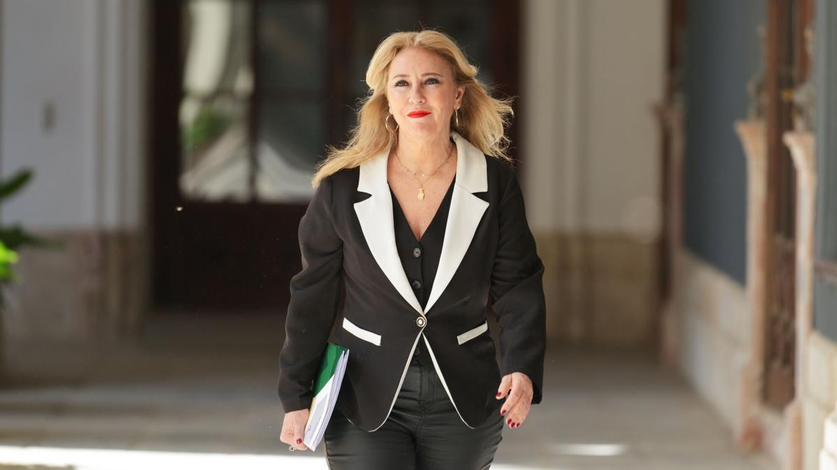La consejera de Hacienda, Carolina España