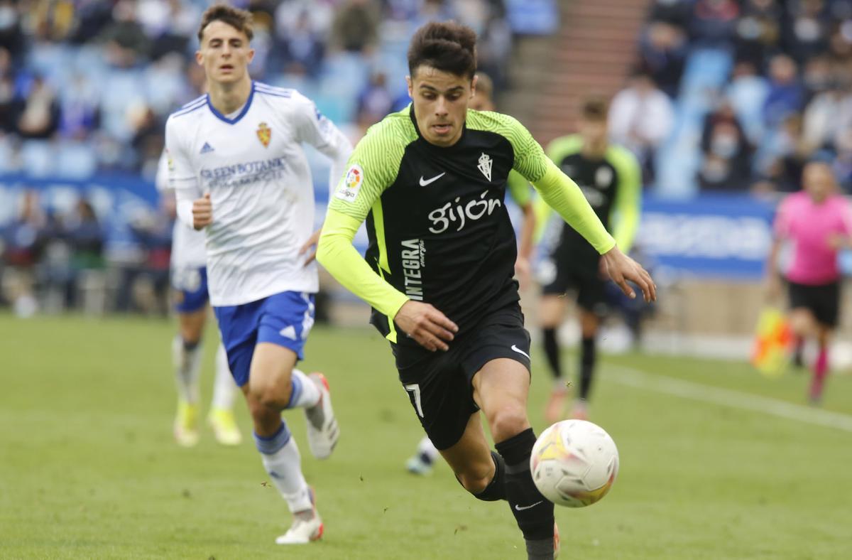 En imágenes: así fue la derrota del Sporting en La Romareda En imágenes: así fue la derrota del Sporting en La Romareda