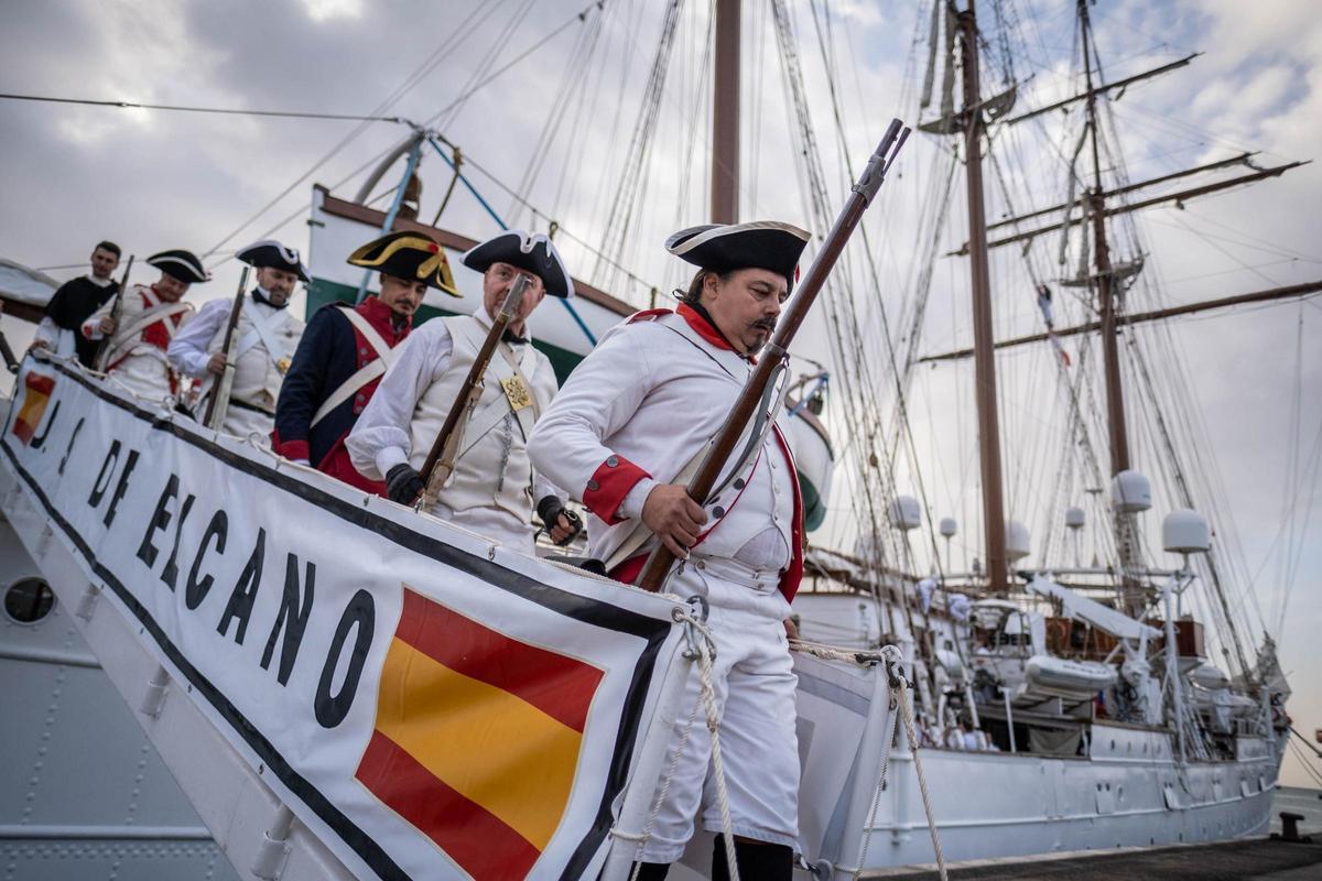 Escala de 'Juan Sebastián Elcano' en Santa Cruz de Tenerife
