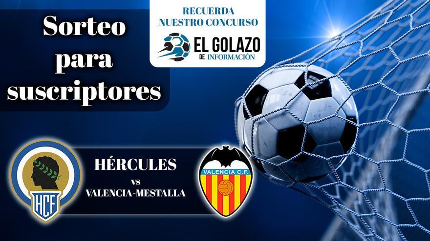 Ganadores de las 5 entradas dobles para el partido del próximo domingo: Hércules - Valencia Mestalla