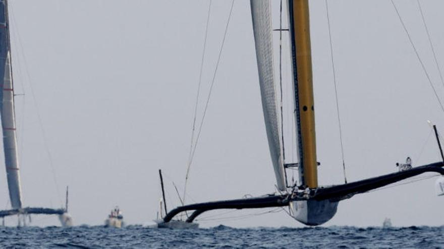 Alinghi y Oracle, en Valencia en 2010