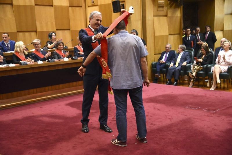 Toma de posesión de Jorge Azcón como alcalde de Zaragoza