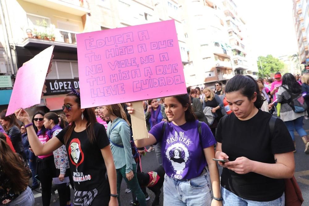 8M en Murcia: Manifestación de la mañana