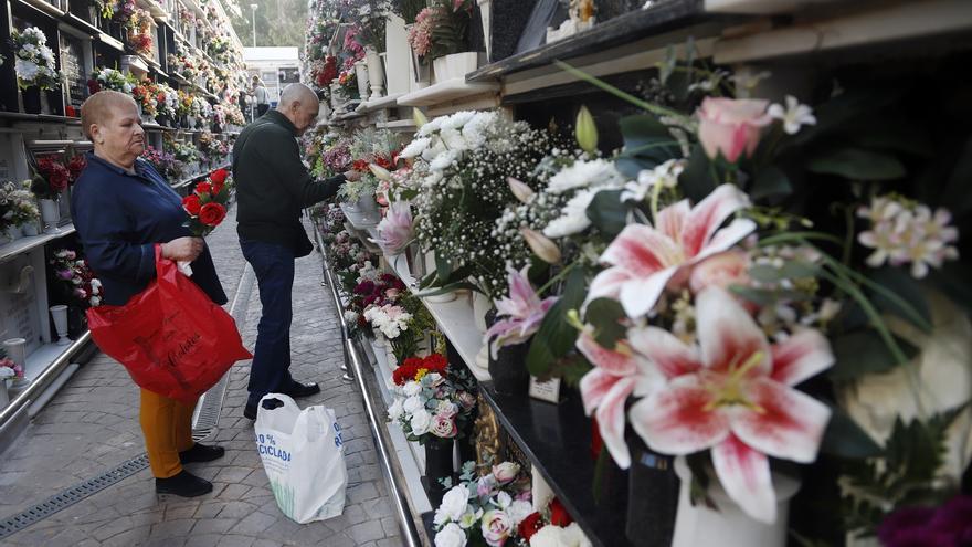 Día de Todos los Santos: Flores en recuerdo de los seres queridos