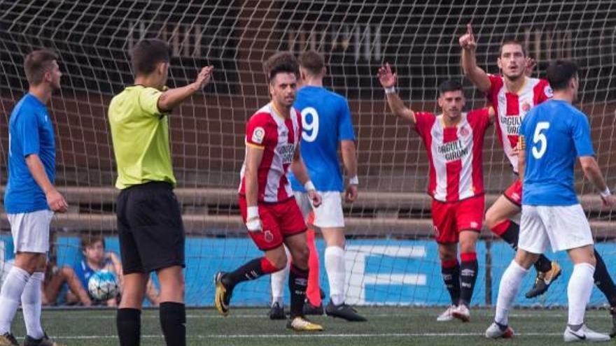 Farners 0 - Girona C 4 El derbi, per als visitants