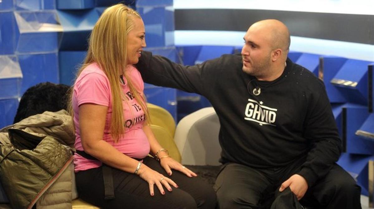 Belén Esteban i Kiko Rivera, a ’Gran hermano VIP’.