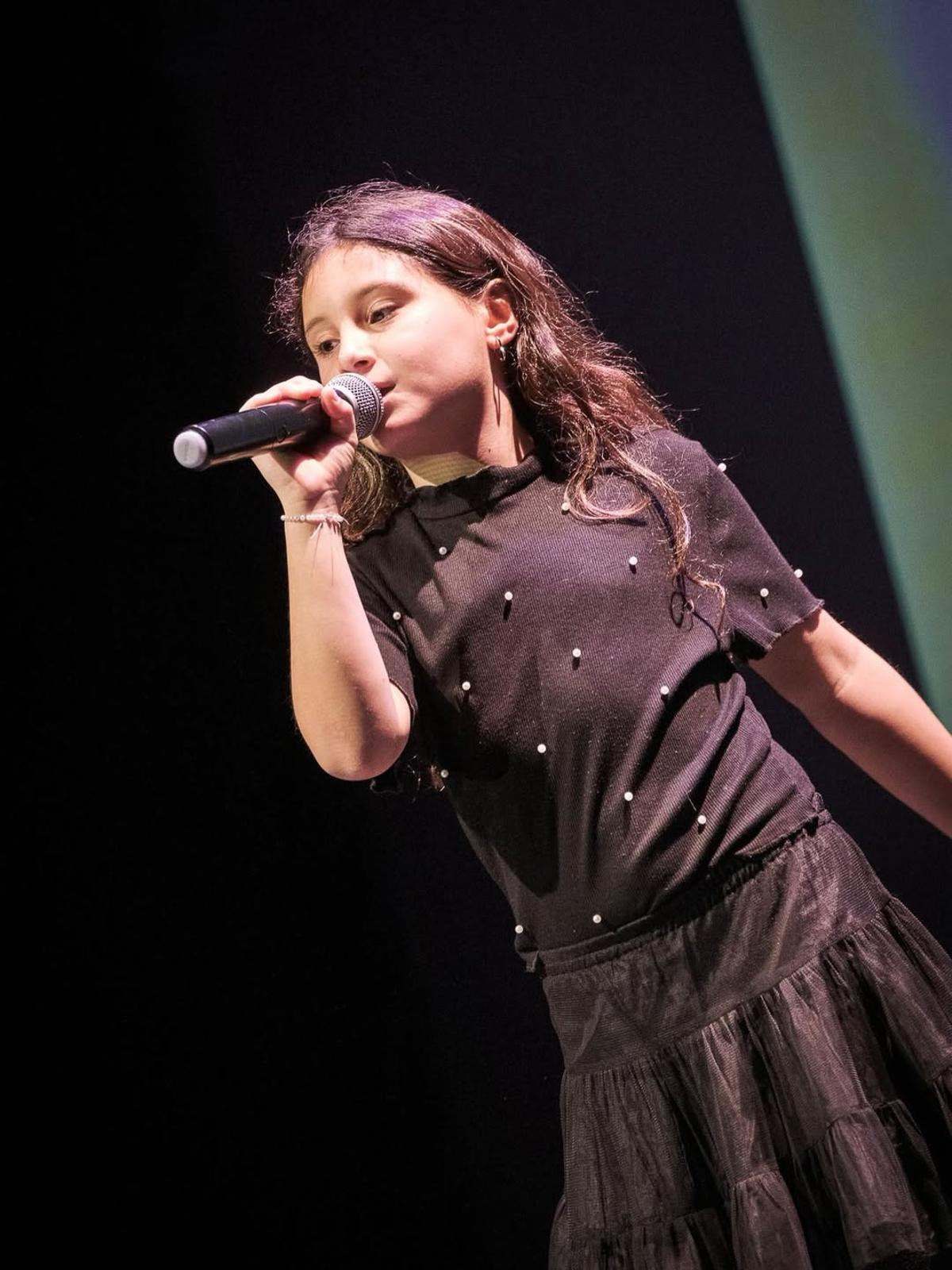 Chloe Nicole, durant una actuació.