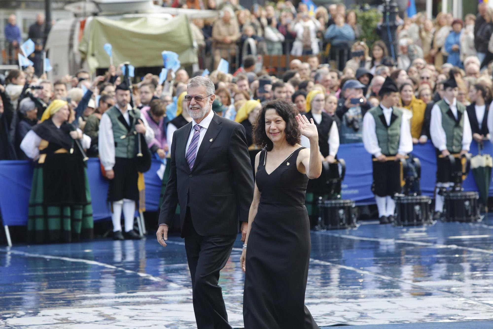 EN IMÁGENES: Así fue la alfombra azul de los Premios Princesa de Asturias 2023