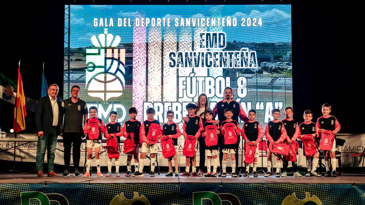 Entrega de galardones en la anterior edición de la Gala del Deporte sanvicenteño.