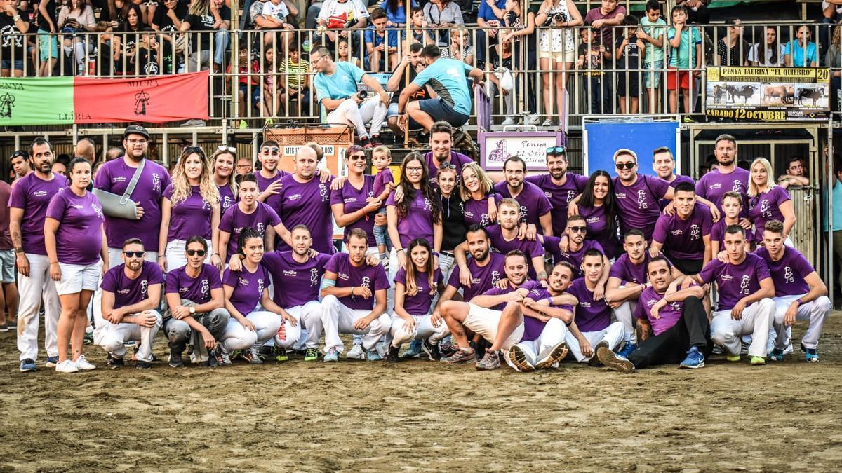 La Penya de El Cerril de Llíria celebra su décimo aniversario.