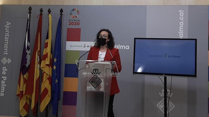 La teniente de alcalde de Seguridad Ciudadana, Joana Maria Adrover.