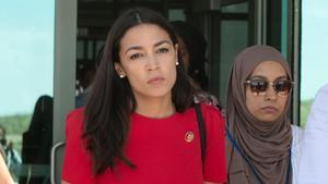 Alexandria Ocasio-Cortez, tras visitar el centro de detención de inmigrantes de El Paso, en Tejas.