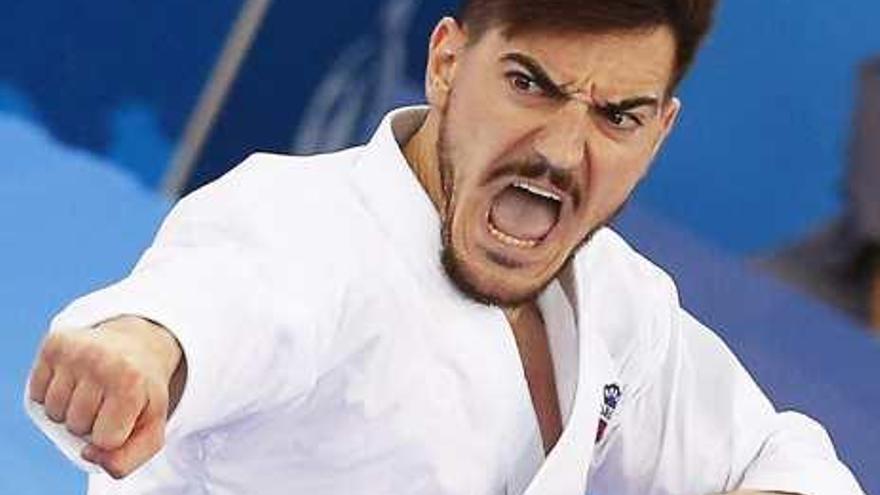 Damián Quintero, número 1 del mundo de la Karate Premier League.