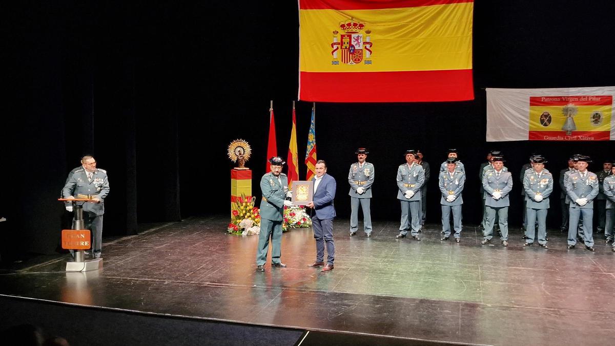 Así ha sido la celebración del día de la patrona de la Guardia Civil en Xàtiva Así ha sido la celebración del día de la patrona de la Guardia Civil en Xàtiva