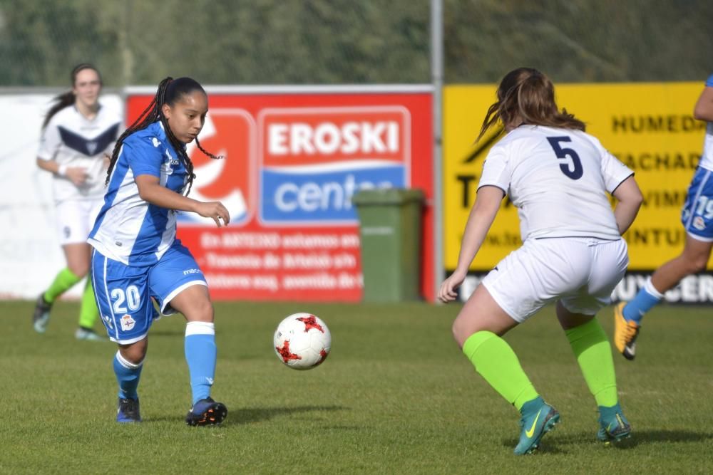 El Dépor femenino golea 5-0 al CD Monte en Arteixo