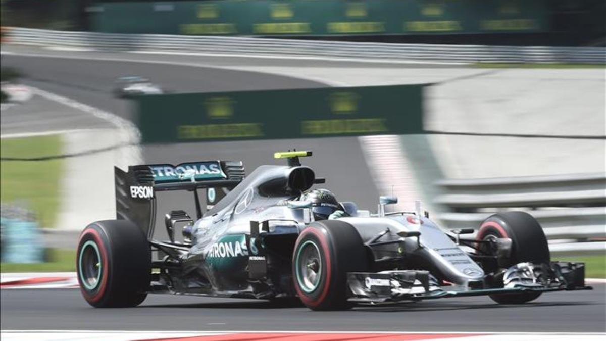 Rosberg ha dominado los segundos libres en Hungria