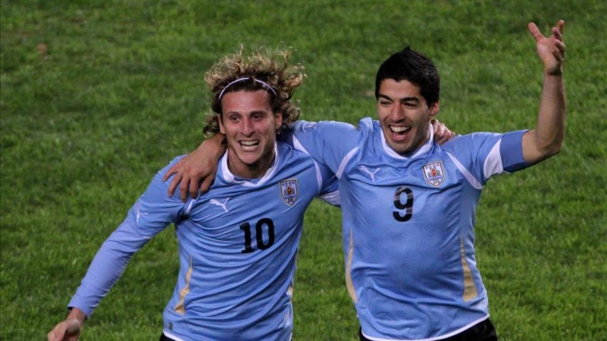Forlán y Suárez fueron las figuras del Mundial Sudáfrica 2010