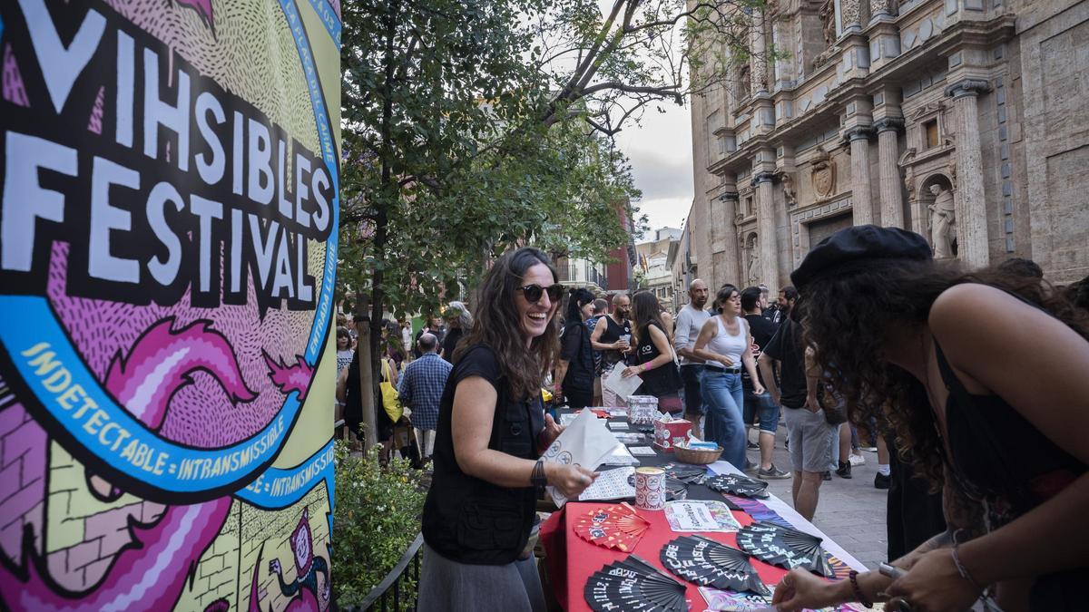 Imatge de l’edició 2024 del ‘Vihsibles Festival’, un espai que promou la salut sexual.