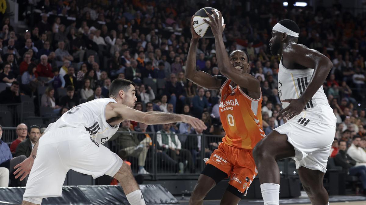 El Valencia Basket visita este jueves al Real Madrid
