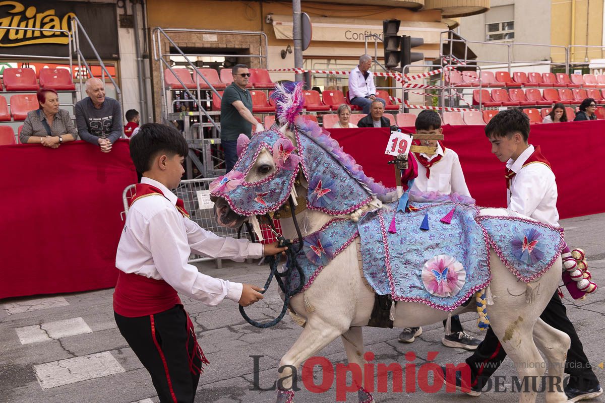 Fiestas de Caravaca | Desfile infantil del Bando de los Caballos del Vino