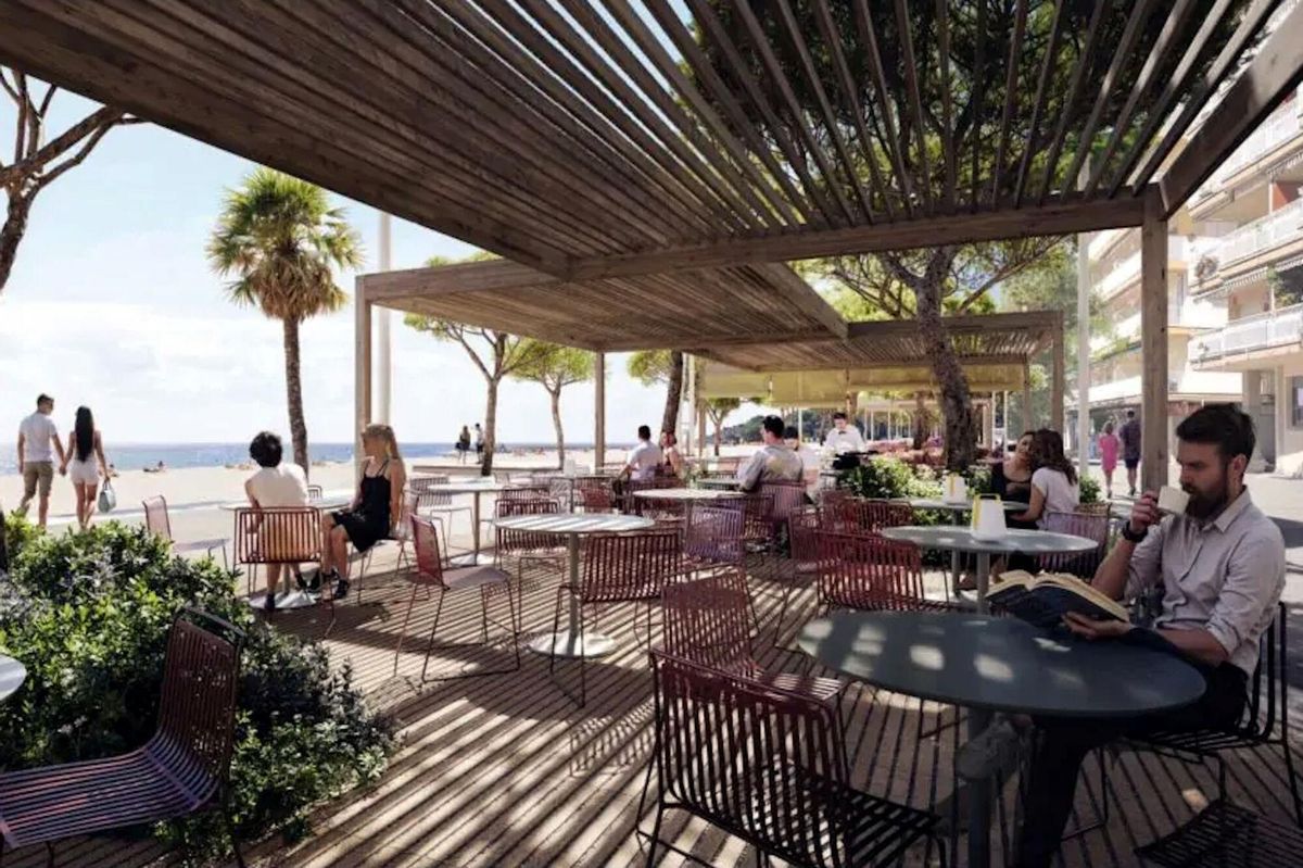 Les terrasses de restauració i comerços se separaran de les façanes i no ocuparan més del 50% de la superfície del passeig
