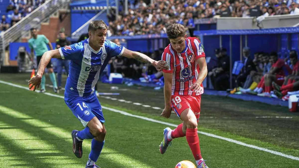 El Atlético vuelve a pasar mucho frío fuera de casa