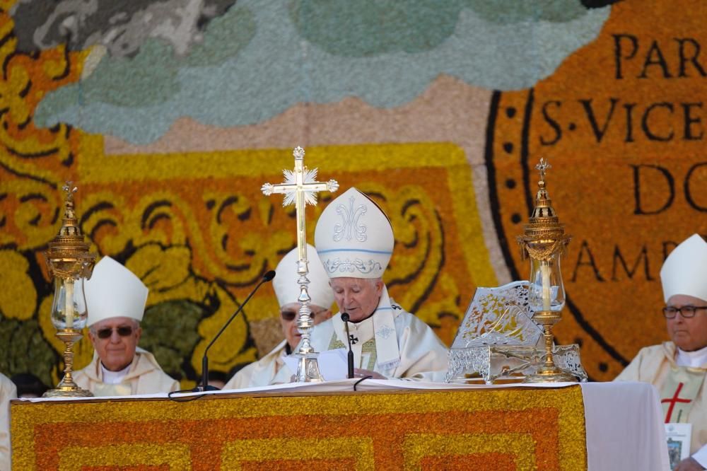 Misa d'Infants en la plaza d la Virgen de València 2018