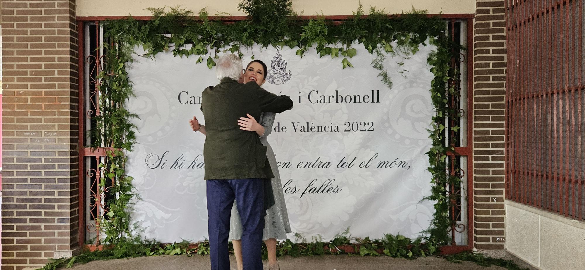 Honores de fallera mayor para Carmen Martín Carbonell