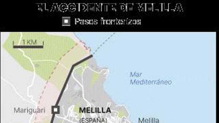 El accidente de Melilla.