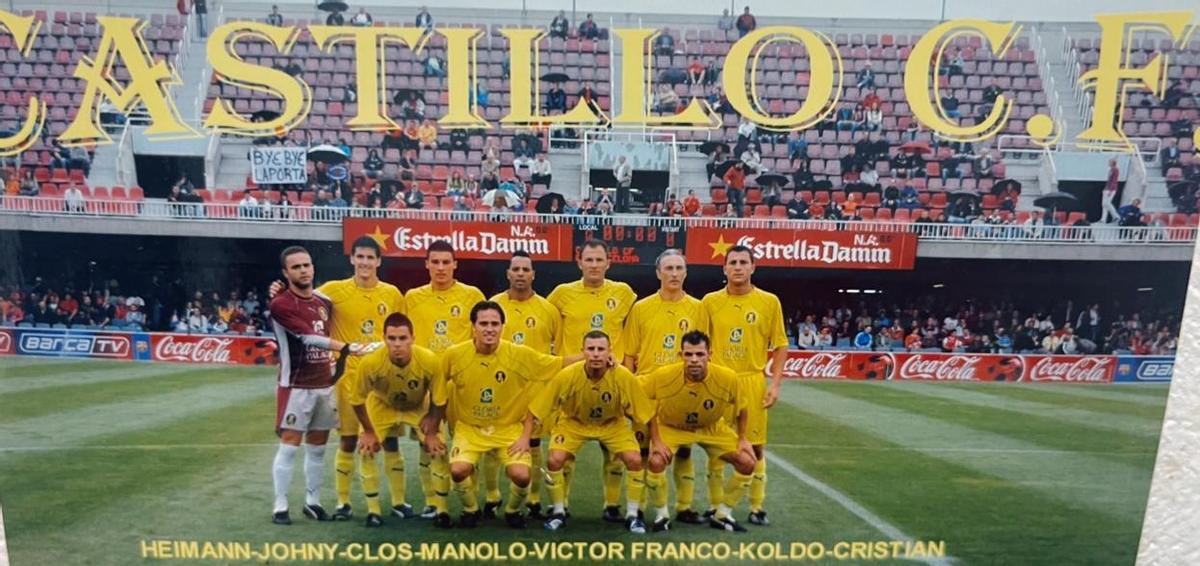 El Castillo de 2008 que se midió al Barça B en la eliminatoria de vuelta en el Mini Estadi.
