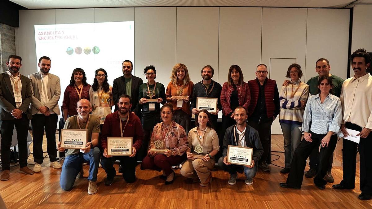La Red de Municipios por la Agroecología de España premia a La Laguna por sus buenas prácticas alimentarias
