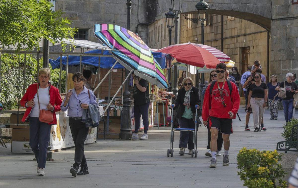 Zona monumental de Vista Alegre, donde se celebran los actos religiosos. | IÑAKI ABELLA