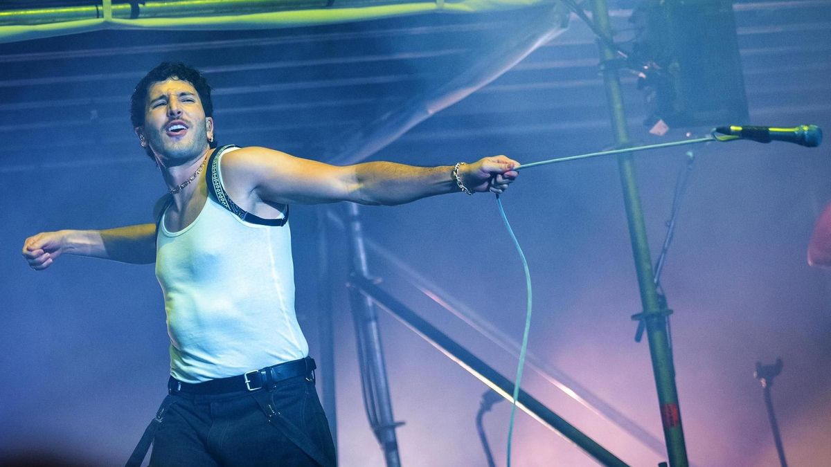 Sebastián Yatra en el concierto de Cap Roig este fin de semana.