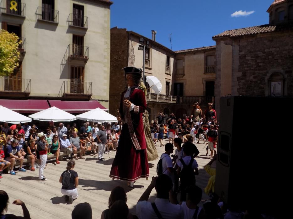 Trobada de gegants a Moià