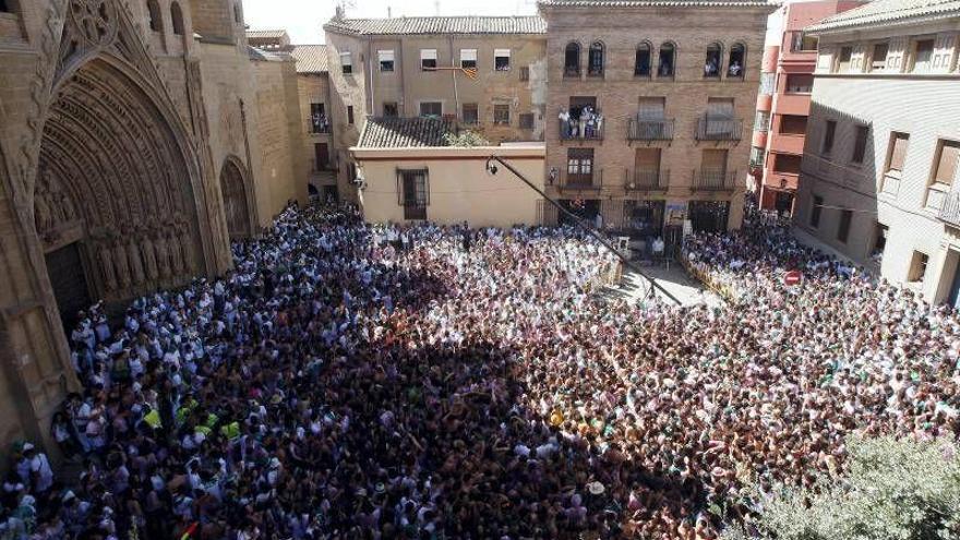 Huesca espera en tensa calma el inicio de las Fiestas de San Lorenzo 2017