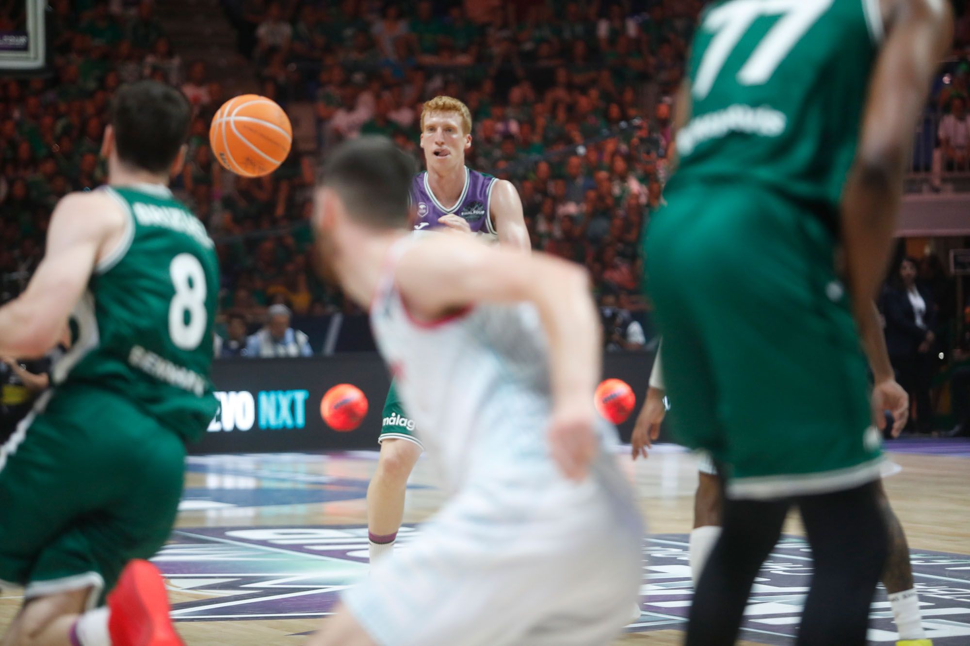 El Unicaja - Telekom Bonn, semifinal de la BCL, en imágenes