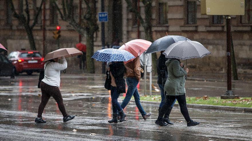 Mallorca y Menorca están en aviso amarillo por lluvias