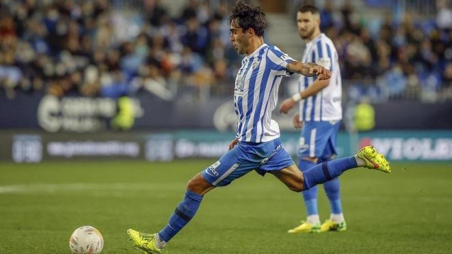 Alberto Escassi, durante un partido de esta temporada.