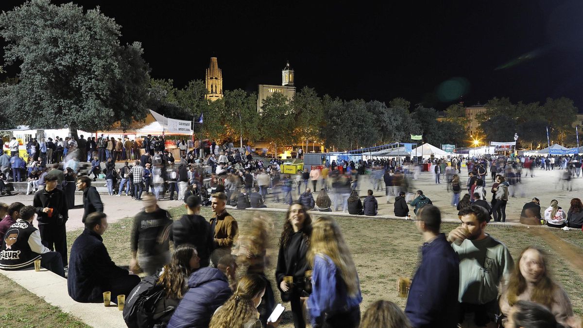 L'espalanda de La Copa durant el primer dia de Fires de l'any passat.