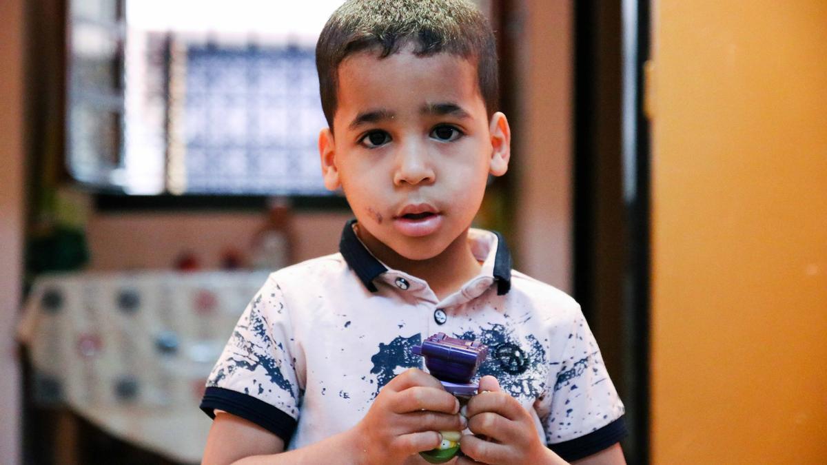 Archivo - Un niño del programa de Aldeas Infantiles SOS en Marruecos.
