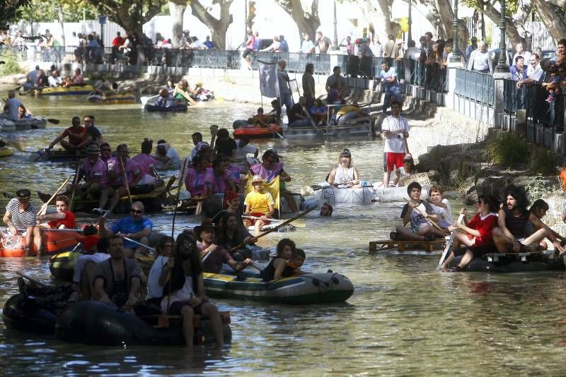 Fotogalería: Bajada reivindicativa por el Canal Imperial