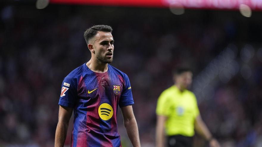 Eric Garcia después de ganar al Atlético de Madird